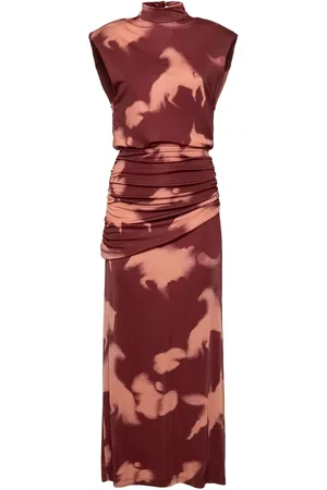 JOHANNA ORTIZ Viskose-midikleid „running Horses“