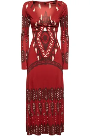 JOHANNA ORTIZ Midikleid Aus Stretch-viskose „broken Arrow“