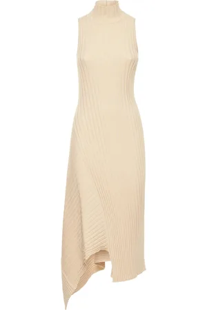 Stella McCartney Midikleid Aus Baumwollstrickripp