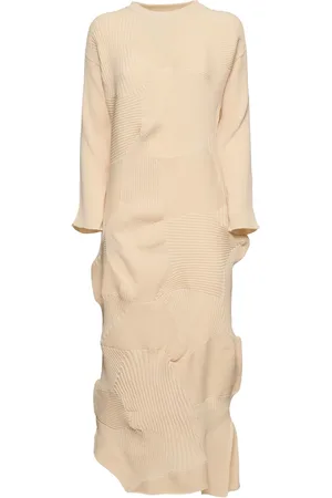 Issey Miyake Langärmeliges Midikleid „kone Kone“