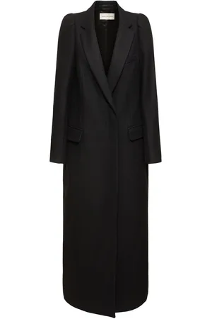 DRIES VAN NOTEN Langer Mantel Aus Wollmischung „ree“