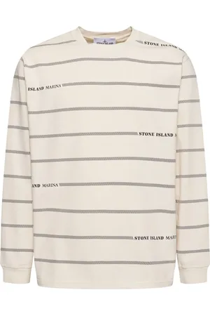 Stone Island Crewneck Striped Sweatshirt