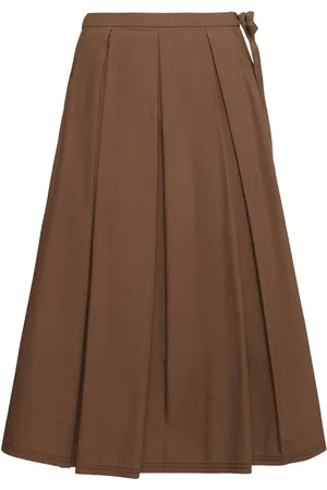 Max Mara Midirock Aus Popeline „folk“