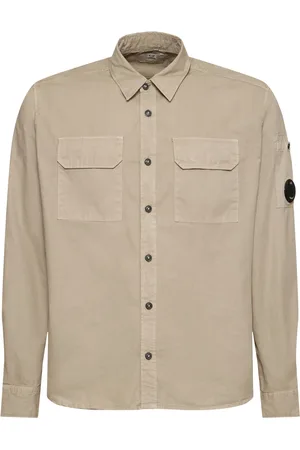 C.P. Company Hemd Aus Bio-gabardine