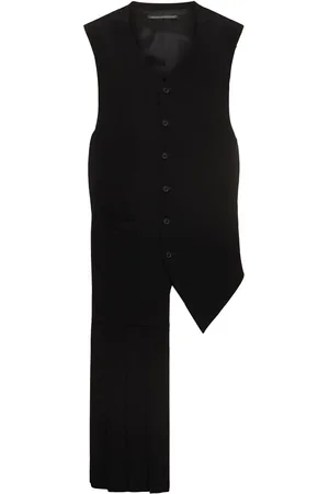YOHJI YAMAMOTO Plissierte Weste