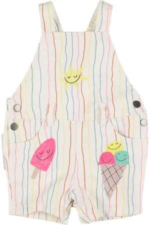 Stella McCartney Bedrucktes Overall: Aus Baumwollgabardine