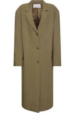 The Frankie Shop Langer Mantel Aus Viskosemischung „tribeca“