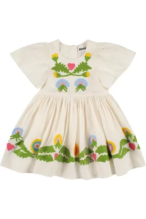 Molo Besticktes Baumwollkleid