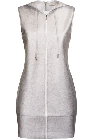 J.W.Anderson Viskosekleid Mit Trompe L