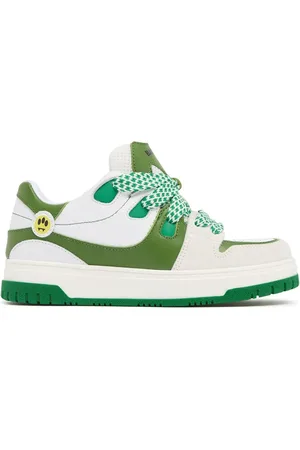 BARROW Leather Lace-up Sneakers