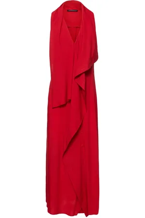 YOHJI YAMAMOTO Ärmelloses Midikleid