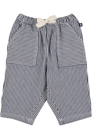 Petit Bateau Hose Aus Baumwollmischung Mit Streifen