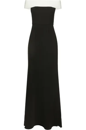 Roland Mouret Maxikleid Mit Kontrast