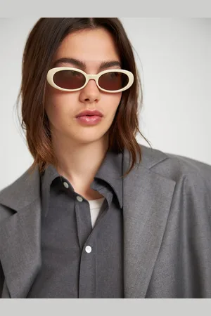 DMY STUDIOS Ovale Sonnenbrille Aus Acetat „valentina“