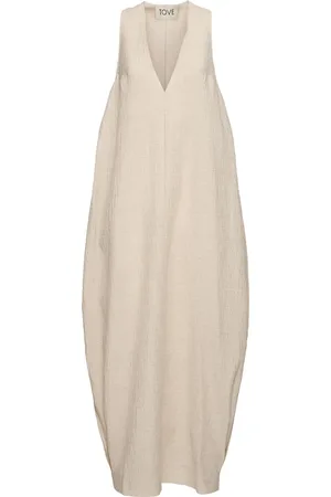 TOVE Langes Kleid Aus Leinen Und Baumwolle „eladia“