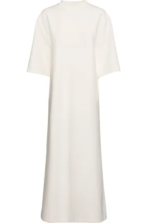 WARDROBE.NYC Langes Kleid Aus Baumwollmischjersey