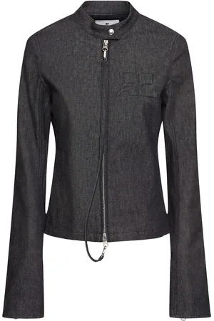 Courrèges City Denim Short Jacket