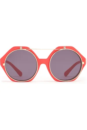 Mini Rodini Flip-up Round Sunglasses