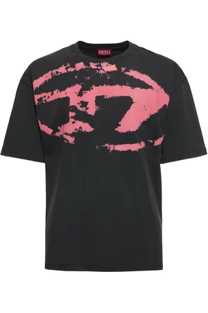 Diesel T-shirt Aus Baumwolle „t-boxt R21“