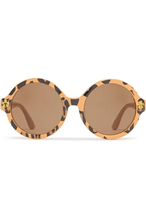 Mini Rodini Leopard Round Sunglasses