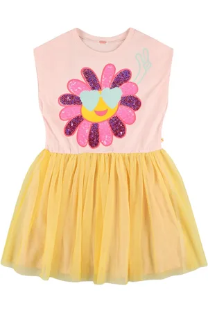 Billieblush Kleid Aus Baumwolljersey Und Tüll