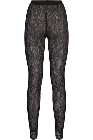 WARDROBE.NYC Nylonleggings Mit Steigbügel