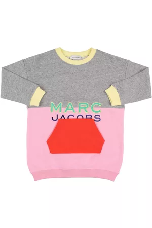 MARC JACOBS (THE) Kleid Aus Baumwollfleece Mit Stickerei Und Tasche