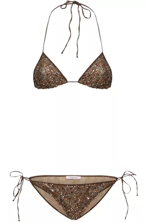 Oseree Netquins Microkini Triangle Bikini Set