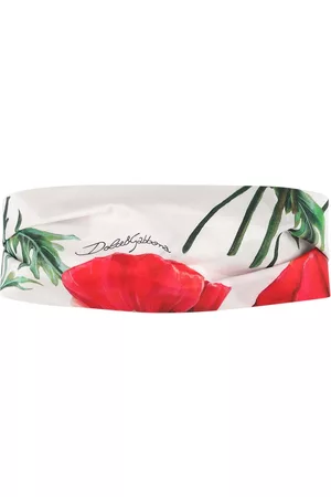 Dolce & Gabbana Stirnband Aus Baumwolle Mit Druck