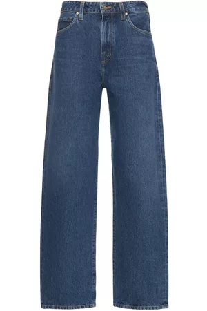 Goldsign Damen Baggy & Boyfriend Jeans - The Idris High Rise Baggy Tapered Jeans
