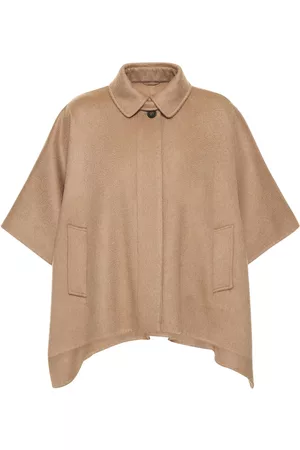 Brunello Cucinelli Damen Jacken - Capejacke Aus Kaschmir