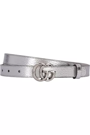 Gucci Damen Gürtel - 20mm Gg Marmont Leather Belt