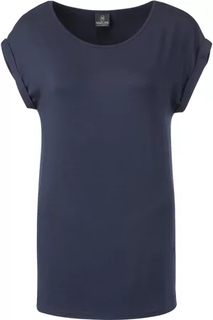 Madeleine Damen Shirts - Shirts im Doppelpack / blau Gr.