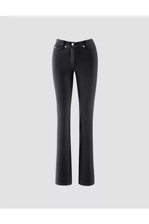 Madeleine Damen Slim Jeans - Schmale »M«-Jeans in gerader Form in N-Grössen und K-Grössen / blau Gr.
