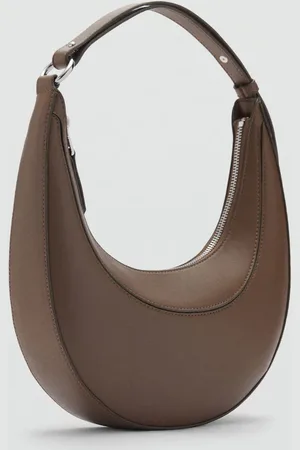 MANGO Ovale Schultertasche - Damen - Einheitsgröße
