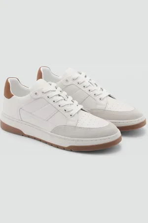 MANGO Kombinierter Leder-Sneaker - Herren - 41