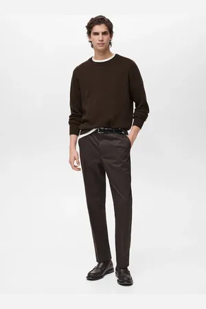 MANGO Strickpullover aus Baumwolle - Herren - XL