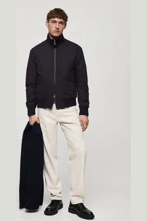 MANGO Wasserabweisende Stepp-Bomberjacke - Herren - L