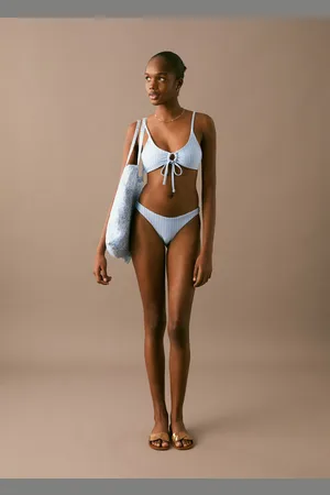 MANGO Texturierter Bikini mi Schleife - Mädchen - S