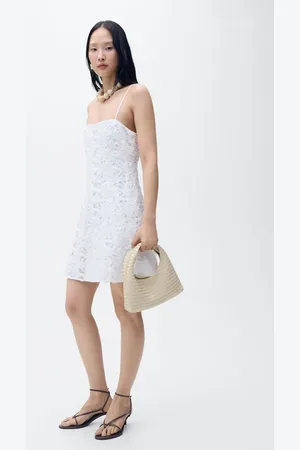 MANGO Kurzes Kleid mit Blumenmuster - Damen - L