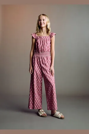 MANGO Zweifarbiger, langer Jumpsuit - Kinder - 10