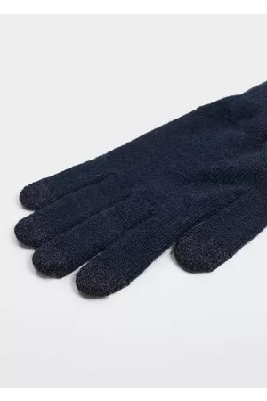 MANGO Herren Hüte - Touchscreen-Strickhandschuhe