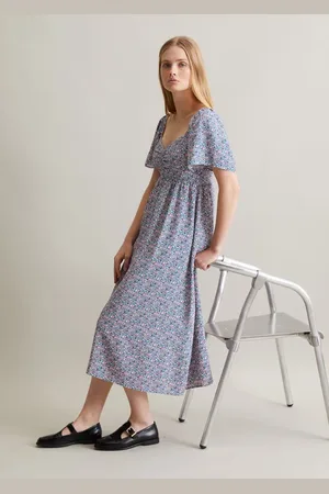 Marc O’ Polo Sommerkleid im Milkmaid-Stil
