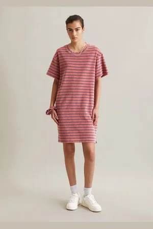 Marc O’ Polo Gestreiftes Frottee-Kleid relaxed