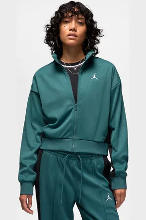 Jordan Oversize Trainingsjacke | Oxidized Green + Black | Damen | M