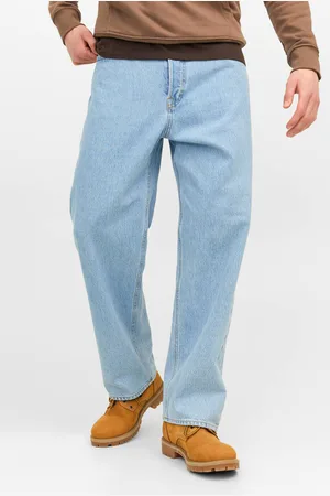 JACK & JONES Alex Baggy Fit Jeans L32 | Light Blue Denim | Herren | 34/32