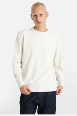 Calvin Klein Badge Sweatshirt | Ivory | Herren | S