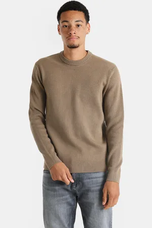 Only & Sons Gerippter Strickpullover | Desert Taupe | Herren | XS