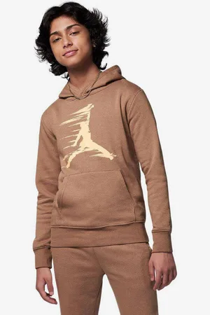 Jordan Flight MVP Fleece Kapuzensweatshirt | Archaeo Brown | Jungen | M