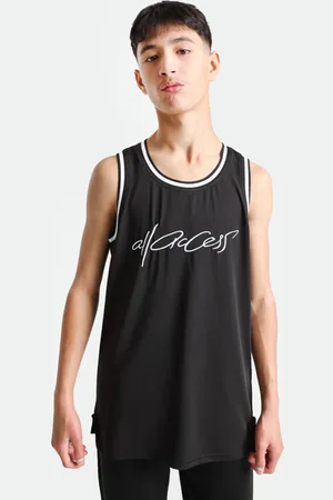 All Access Mesh Tanktop | Schwarz | Jungen | 10